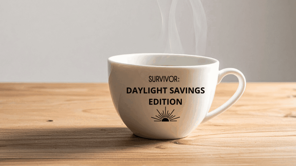 Daylight savings with a baby changes everything