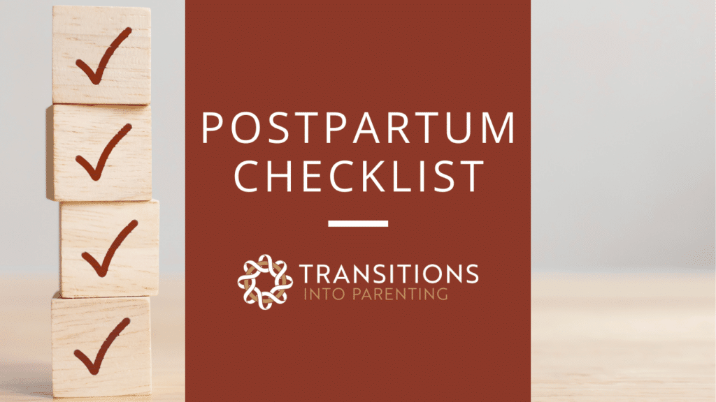 A postpartum checklist to bring to your doctor